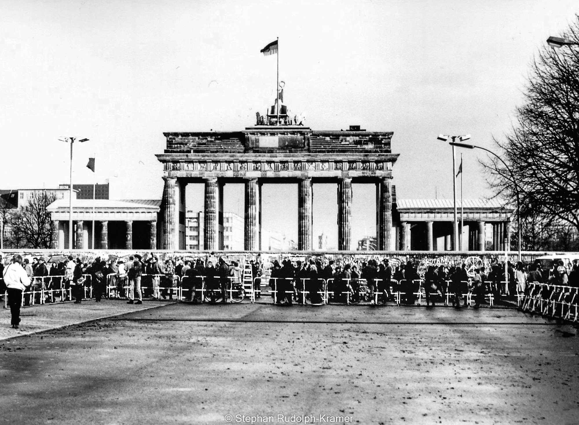 Offizielle Eröffnung des Brandenburger Tores am 22.12.1989